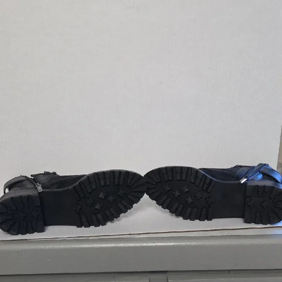 Karl Lagerfeld Black Embellished Combat Boots MAKE ME AN OFFER - Picture 4 of 4